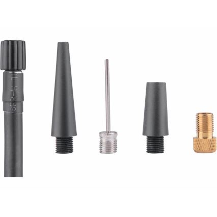 Extol Premium - Digital fickkompressor 4000 mAh 7,4V svart