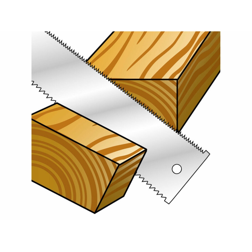 Extol Premium - Japanese double-edged saw 253 mm
