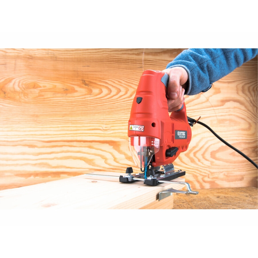 Extol Premium - Jigsaw with a laser and LED lighting 800W/230V