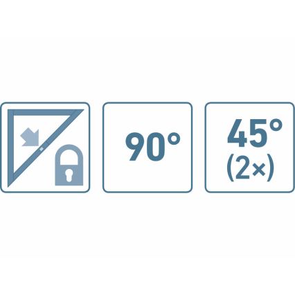Extol Premium - Konstruktion vikvinkel 600 mm