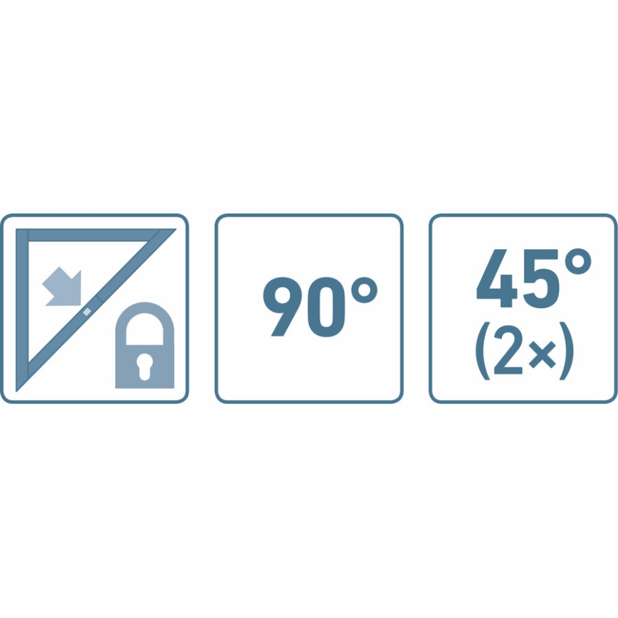 Extol Premium - Konstruktion vikvinkel 600 mm