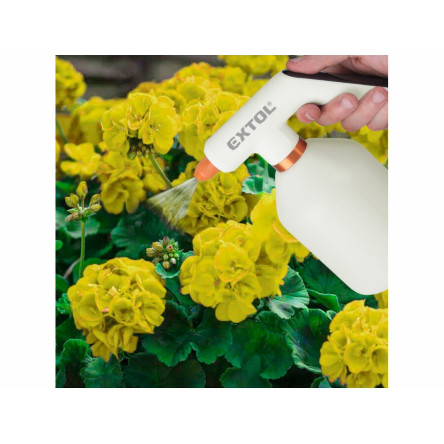 Extol Premium - Uppladdningsbar batteridriven spruta 1l 2000 mAh
