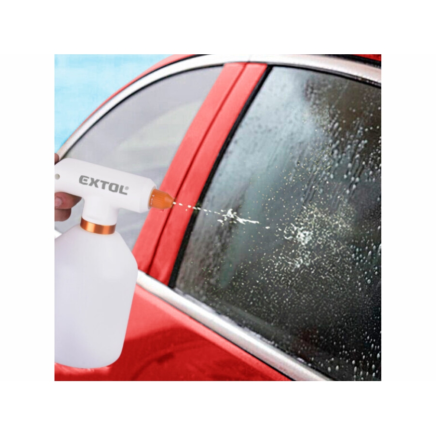 Extol Premium - Uppladdningsbar batteridriven spruta 1l 2000 mAh