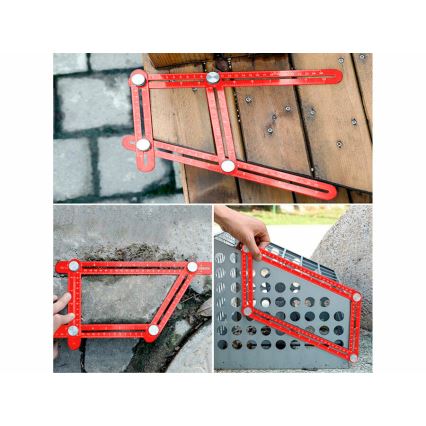 Extol Premium - Metallmall för överföring av vinklar och positioner med locator