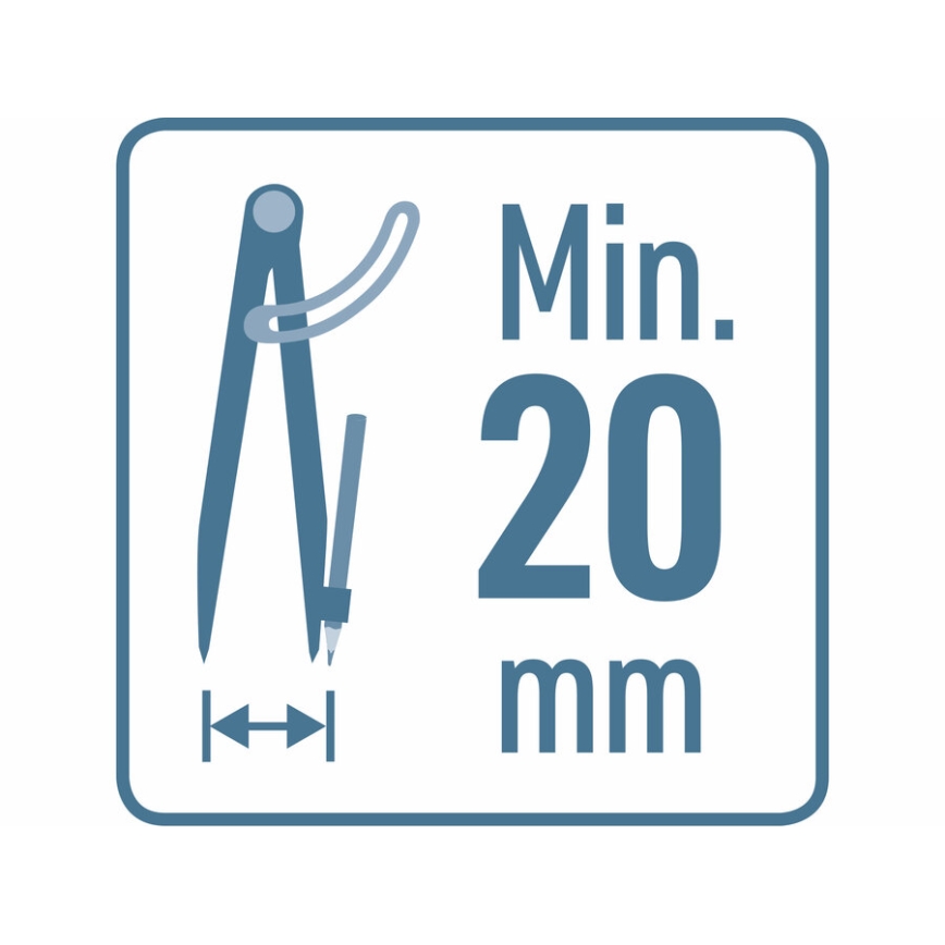 Extol Premium - Riktnings-/punktspar av kompasser 0-280 mm