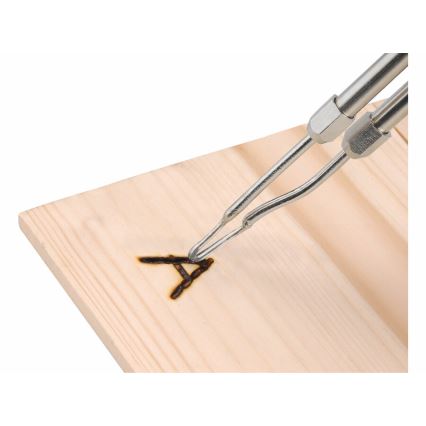 Extol Premium - Soldering gun with temperature regulation 200W/230V