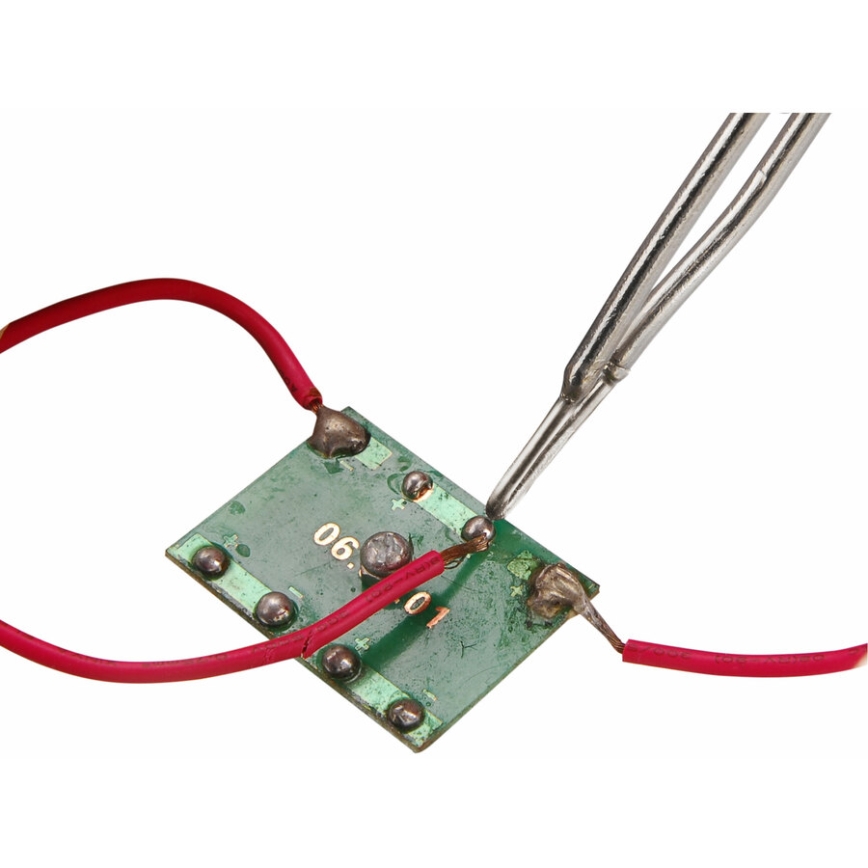 Extol Premium - Soldering gun with temperature regulation 200W/230V