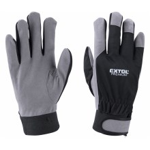 Extol Premium - Work gloves size 10" grå/svart
