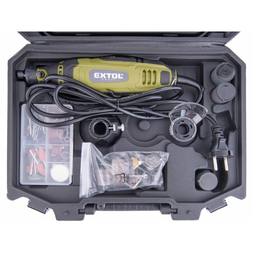 Extol - Rak slipmaskin med flexibel axel 135 W/230 V