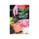 Extol - Work gloves size 7" rosa