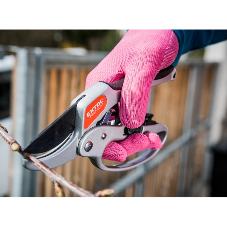 Extol - Work gloves size 7 rosa