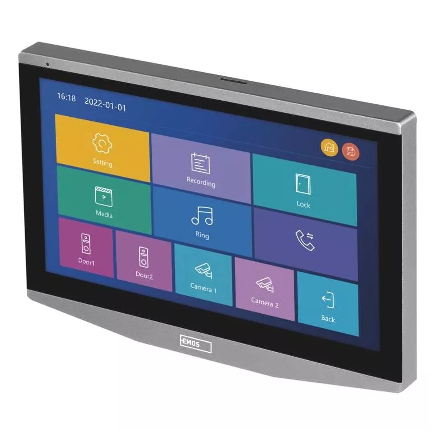 Extra monitor för videodörrklocka GoSmart 12V Wi-Fi Tuya