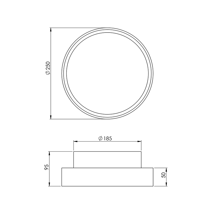 Fabas 3229/61/102 - Heavy-duty belysning HATTON 1xE27/42W/230V IP65