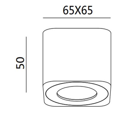 Fabas 3429-71-102 - LED spotlight PALMI LED/6W/230V