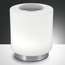 Fabas Luce 3257-30-138 - LED Dimbar bordslampa med touch SIMI LED/8W/230V silver