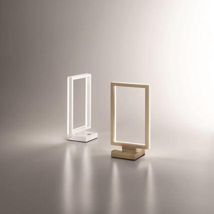 Fabas Luce 3394-30-102 - LED Dimbar bordslampa BARD LED/15W/230V vit