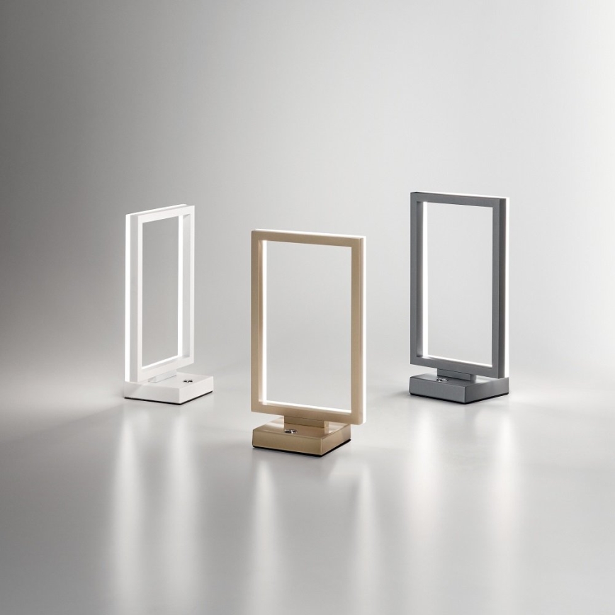 Fabas Luce 3394-30-225 - LED Dimbar bordslampa BARD LED/15W/230V guld