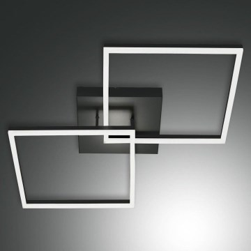 Fabas Luce 3394-65-282 - LED Dimbar taklampa BARD LED/52W/230V 3000K antracit