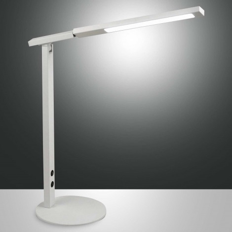 Fabas Luce 3550-30-102 - LED Dimbar bordslampa IDEAL LED/10W/230V 3000-6000K vit