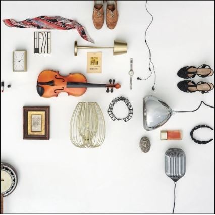 Fabas Luce 3677-34-225 - Bordslampa CAMP 1xE27/40W/230V gyllene