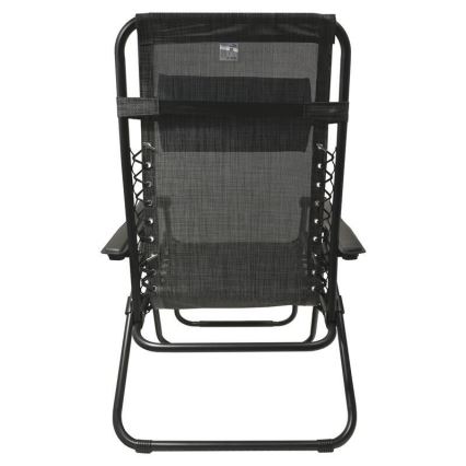 Fällbar justerbar stol antracit