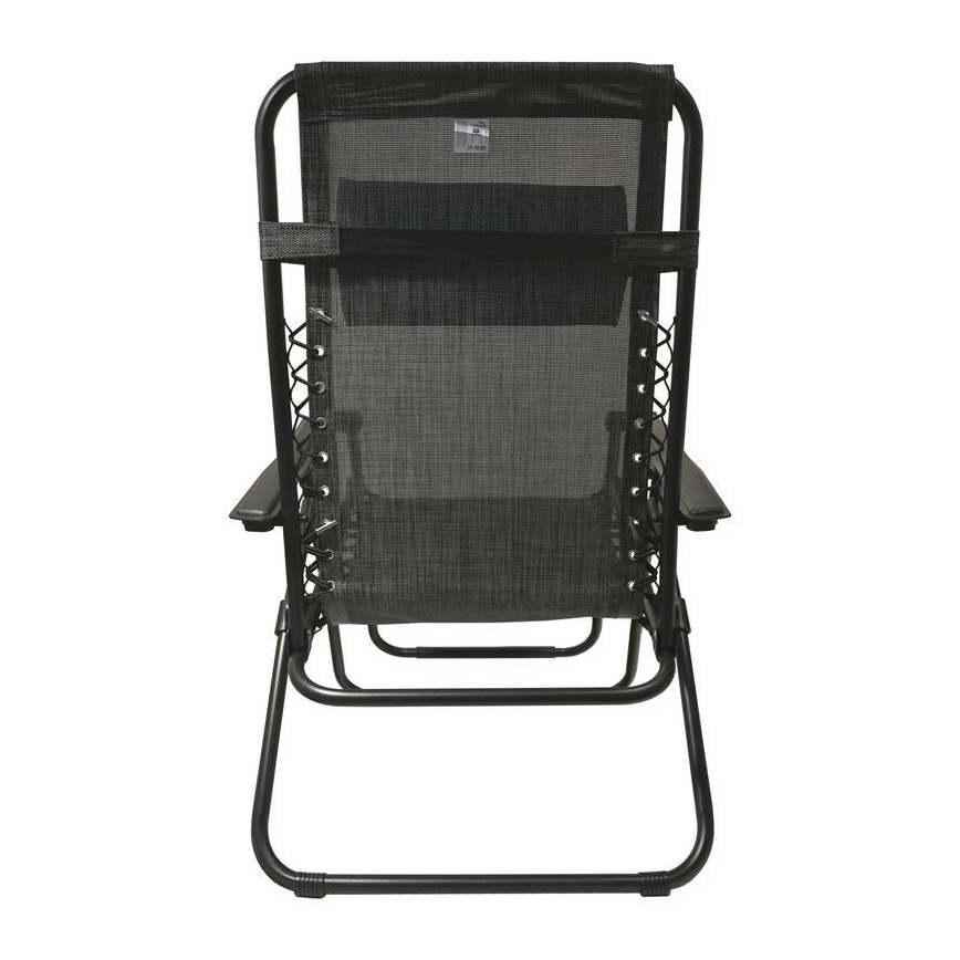 Fällbar justerbar stol antracit