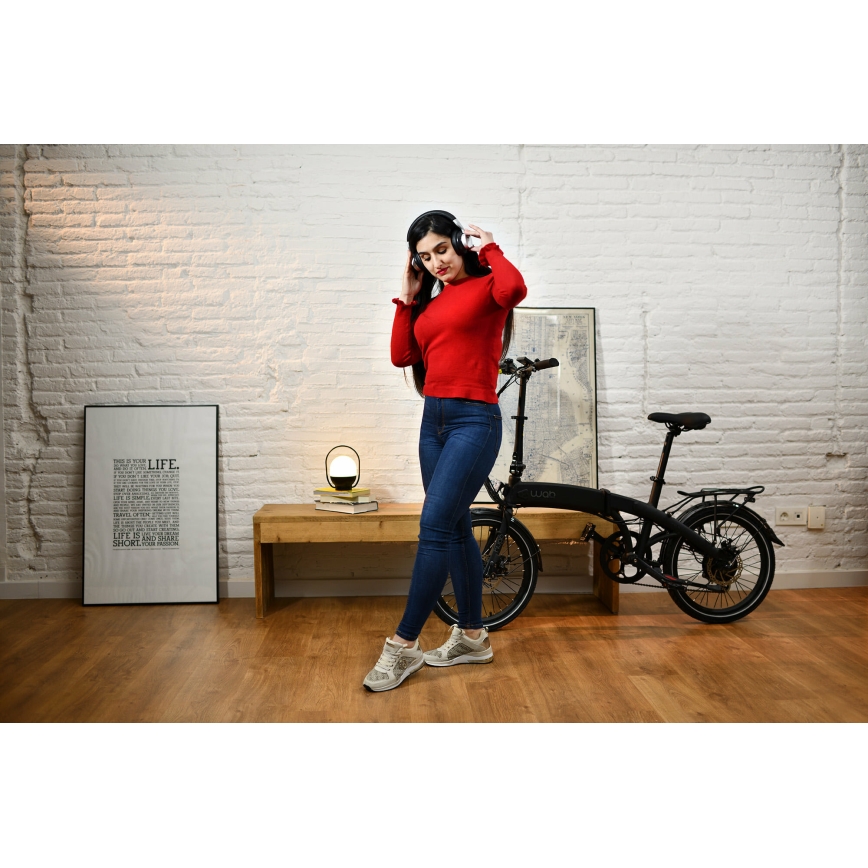 FARO 01016 - LED Dimbart bordslampa TAKE AWAY LED/1,5W/3,7V 2700K 2600 mAh svart