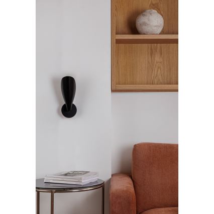 FARO 20077 - Vägglampa LIGERA 1xG9/6W/230V svart