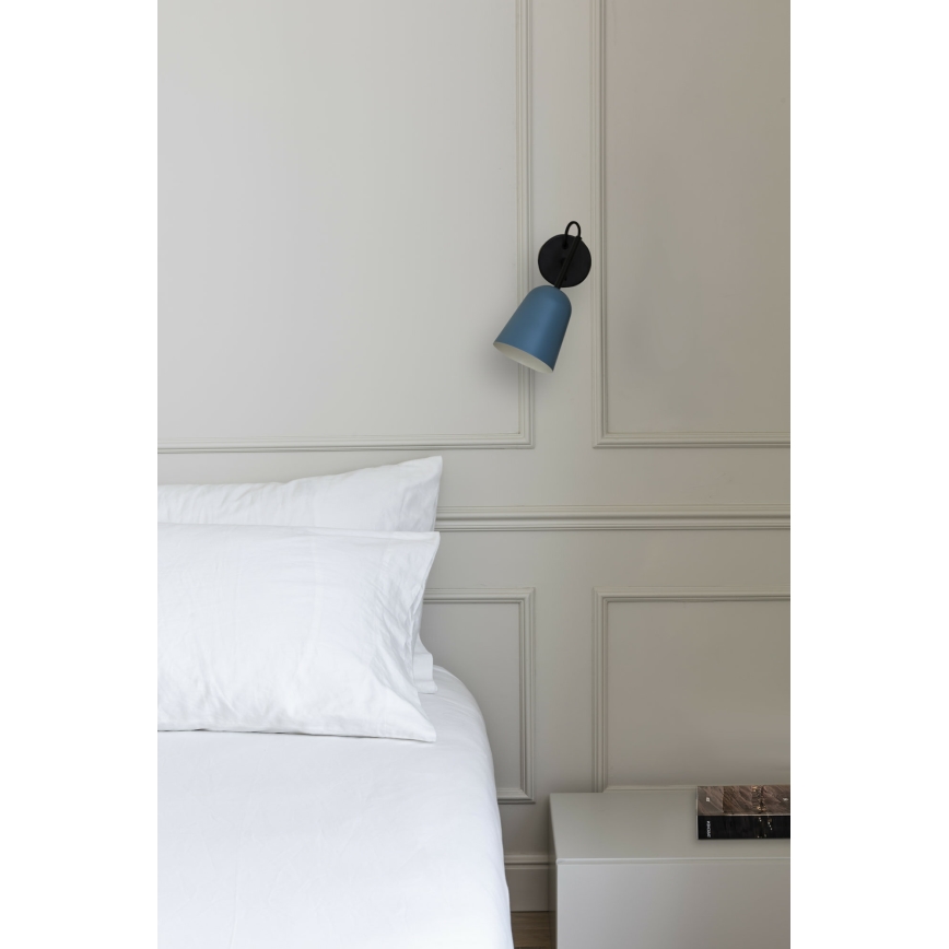 FARO 28274 - Vägglampa STUDIO 1xE14/8W/230V blå/svart