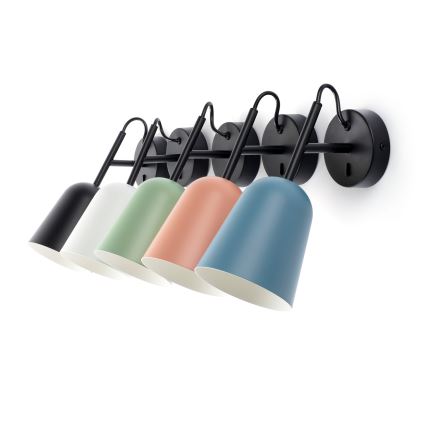 FARO 28274 - Vägglampa STUDIO 1xE14/8W/230V blå/svart