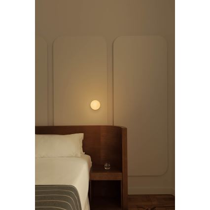 FARO 28299 - LED badrumsvägglampa ISABELLE LED/8W/230V CRI 90 IP44 vit