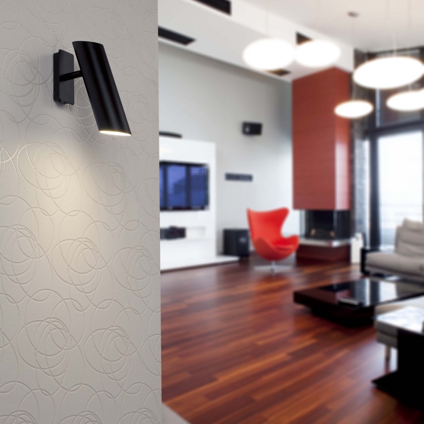 FARO 29874 - Väggbelysning LINK 1xGU10/11W/230V svart