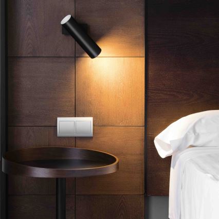 FARO 29874 - Väggbelysning LINK 1xGU10/11W/230V svart