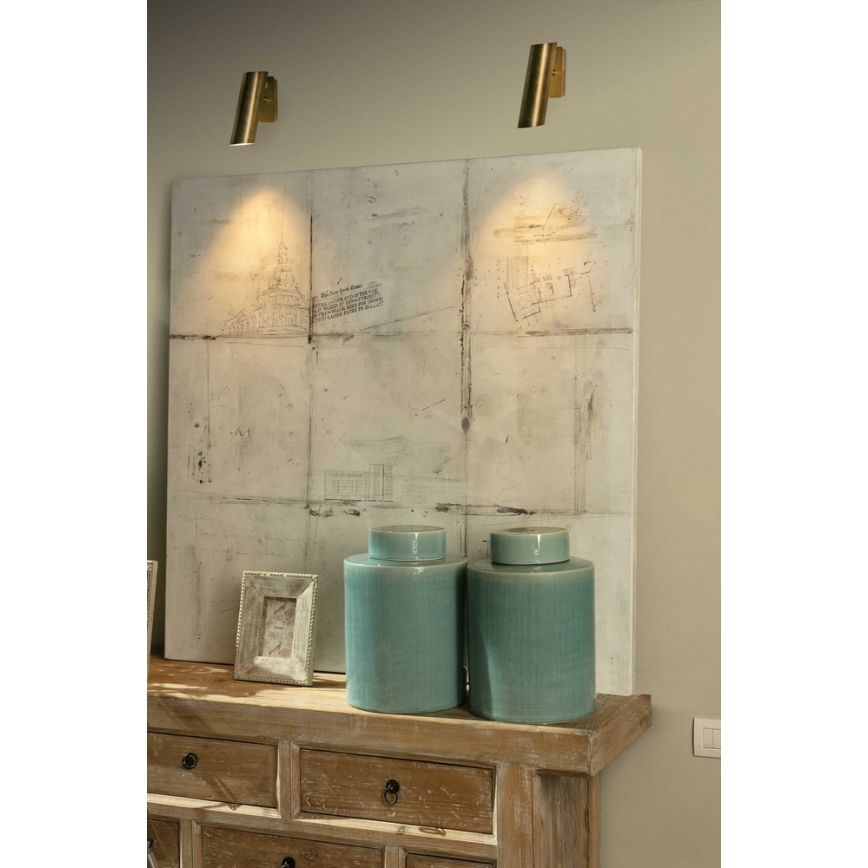 FARO 29897 - Väggbelysning LINK 1xGU10/8W/230V