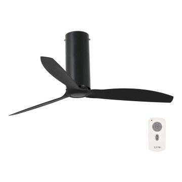 FARO 32060 - Takfläkt TUBE FAN svart + fjärrkontroll