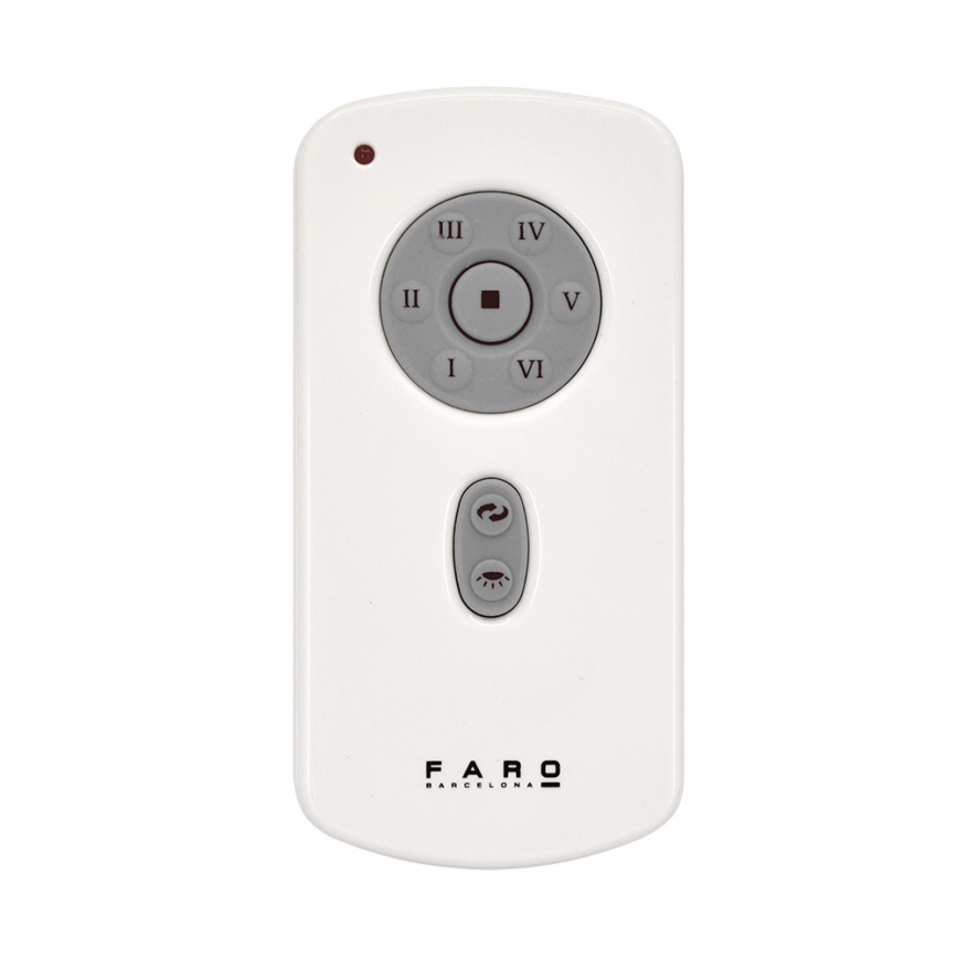 FARO 32060 - Takfläkt TUBE FAN svart + fjärrkontroll