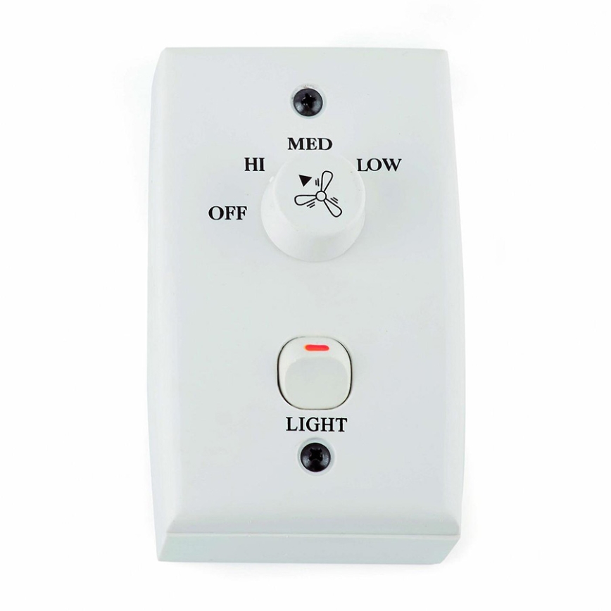 FARO 33005 - Takfläkt ECO INDUS Ø 120 cm vit