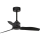 FARO 33424WT - Takfläkt JUST FAN S Ø 81 cm svart Wi-Fi Tuya + fjärrkontroll