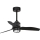 FARO 33424WT1N - Dimmbar LED-takfläkt JUST FAN S LED/16W/230V Ø 81 cm svart Wi-Fi Tuya + fjärrkontroll