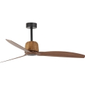 FARO 33435 - Takfläkt WEAVER M Ø128 cm brun/svart + fjärrkontroll
