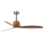 FARO 33436 - Takfläkt WEAVER M Ø 128 cm mässing/svart + fjärrkontroll