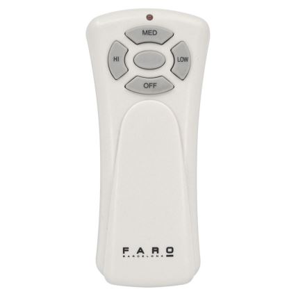 FARO 33516DC - Takfläkt LANTAU svart/brun Ø 132 cm + fjärrkontroll