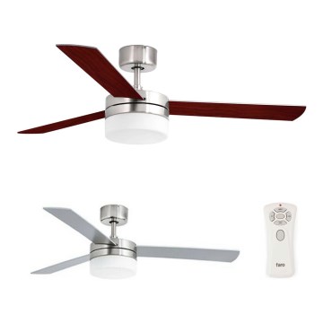 FARO 33608 - Takfläkt PANAY 2xE14/8W/230V + fjärrkontroll