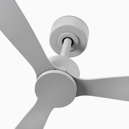 FARO 33762WT - Takfläkt AMELIA L grå diameter 132 cm Wi-Fi Tuya + fjärrkontroll