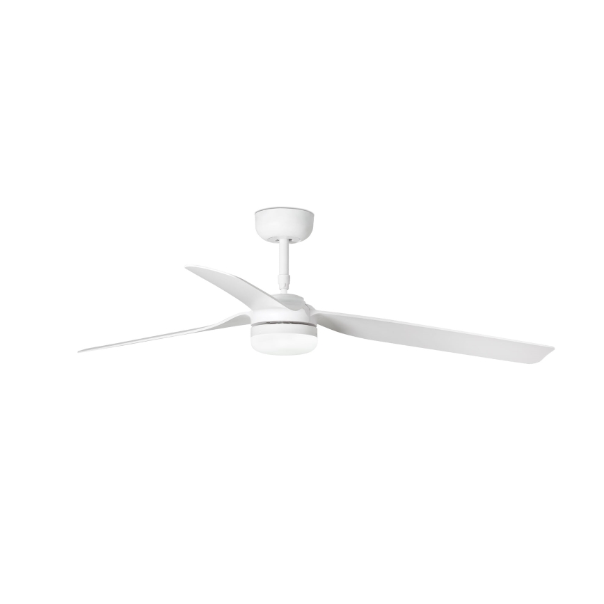 FARO 33814WT-20 - Dimbart LED-takfläkt PUNT M LED/18W/230V 2700/3000/4000K vit Ø 132 cm Wi‑Fi Tuya + fjärrkontroll