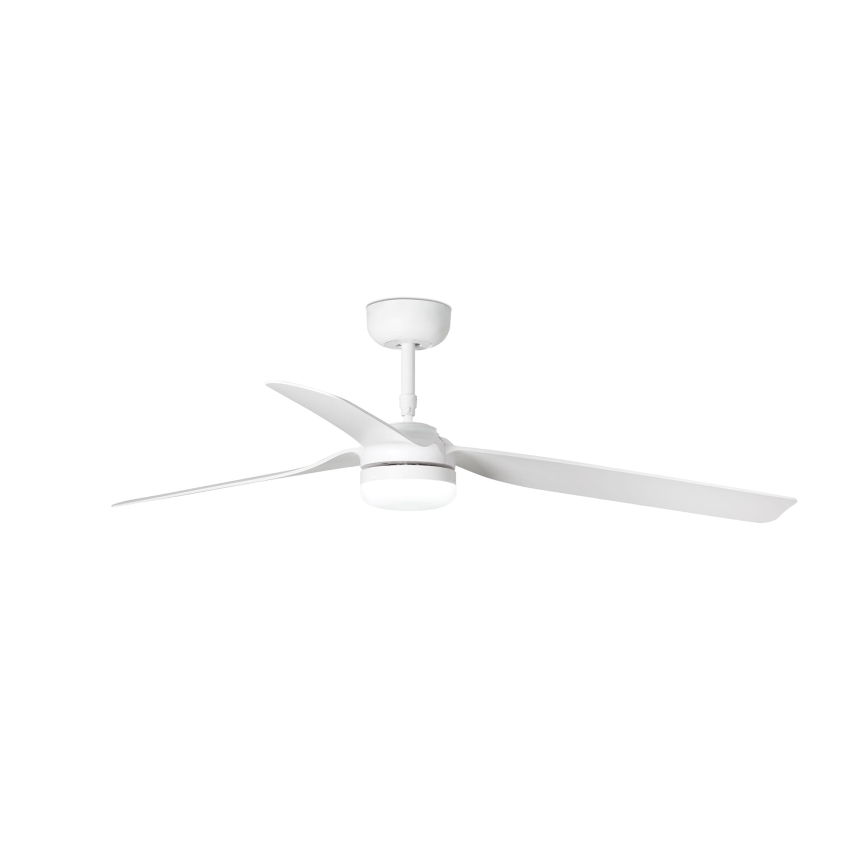 FARO 33814WT-20 - Dimbart LED-takfläkt PUNT M LED/18W/230V 2700/3000/4000K vit Ø 132 cm Wi‑Fi Tuya + fjärrkontroll