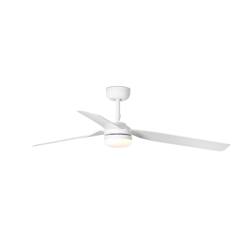 FARO 33814WT-20 - Dimbart LED-takfläkt PUNT M LED/18W/230V 2700/3000/4000K vit Ø 132 cm Wi‑Fi Tuya + fjärrkontroll