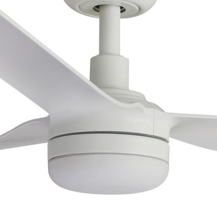 FARO 33814WT-20 - Dimbart LED-takfläkt PUNT M LED/18W/230V 2700/3000/4000K vit Ø 132 cm Wi‑Fi Tuya + fjärrkontroll