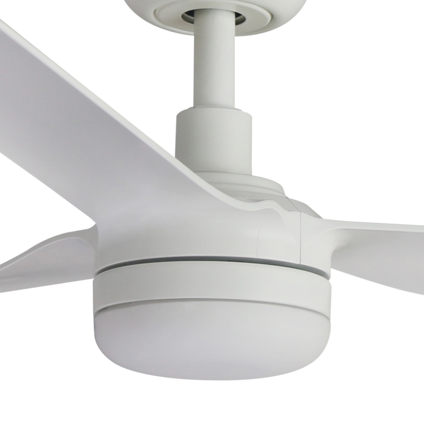 FARO 33814WT-20 - Dimbart LED-takfläkt PUNT M LED/18W/230V 2700/3000/4000K vit Ø 132 cm Wi‑Fi Tuya + fjärrkontroll
