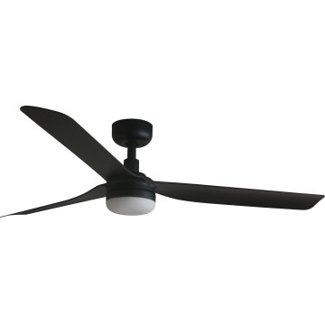 FARO 33815WT-21 - LED dimbar takfläkt PUNT M LED/18W/230V 2700/3000/4000K svart Ø 132 cm Wi-Fi Tuya + fjärrkontroll